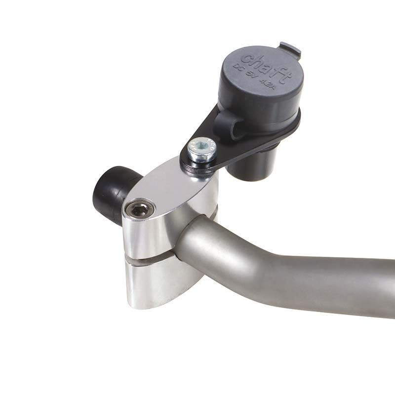 Support Alu de Prise USB